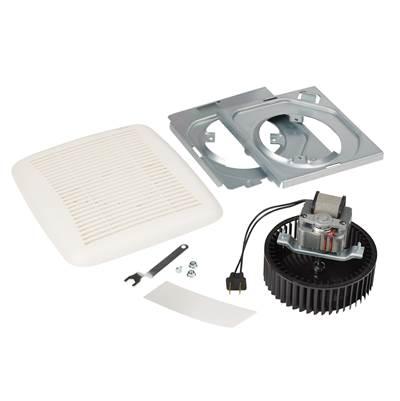 60 Cfm Quickit Bath Fan Replacement Motor And Grille/Cover - White by Broan Nutone