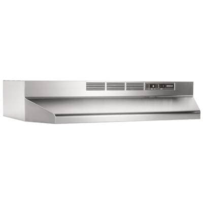 Broan Nutone 24-Inch Ductless Under-cabinet Range Hood with Light - Stainless Steel by Broan Nutone