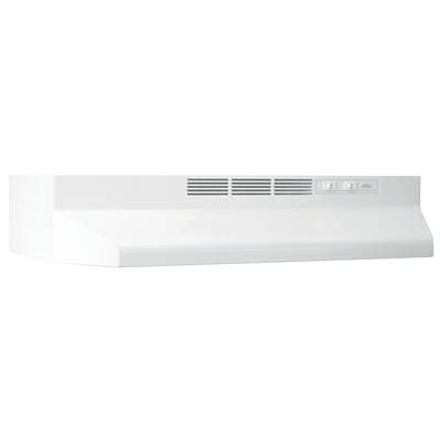 Broan Nutone 21N Ductless Under-cabinet, EZ Install System - White