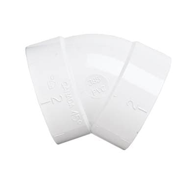 Broan Nutone Nutone 45 Degree Elbow Fitting - White by Broan Nutone