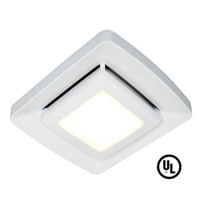 Broan Nutone Nutone Led Lighted Cover Upgrade for Bathroom Ventilation Fans (4-pack) - White by Broan Nutone