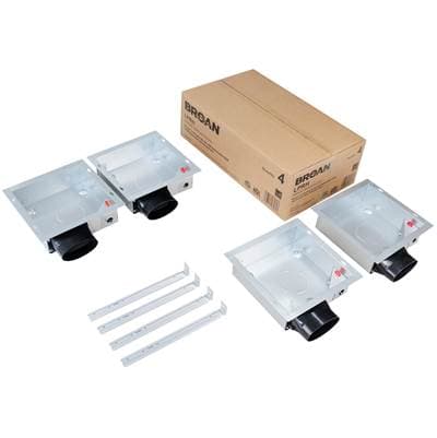 Broan Nutone Lo-profile 50/80/100 Selectable - White by Broan Nutone
