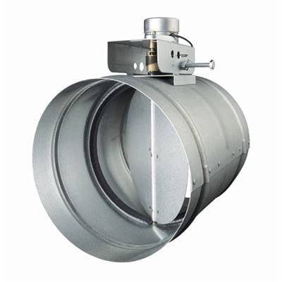 Broan Nutone 10N Motorized Make-up AIR Damper Kit,unv - Galvanized