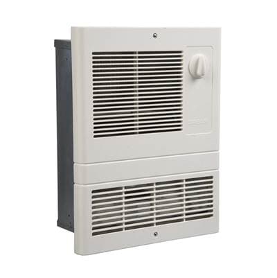 Broan Nutone Wall Heater, High-capacity, 1500 W Heater, White Grille, 120/240 V - Galvanized by Broan Nutone