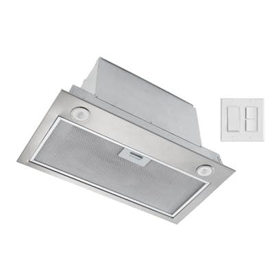 Broan Nutone 21-Inch ADA Compatible Custom Range Hood Insert, 450 Max Blower CFM, Stainless...