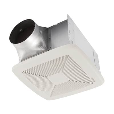Broan Nutone QT 130 CFM Ventilation Fan, 1.5 Sones; Energy STAR Certified - White by Broan Nutone