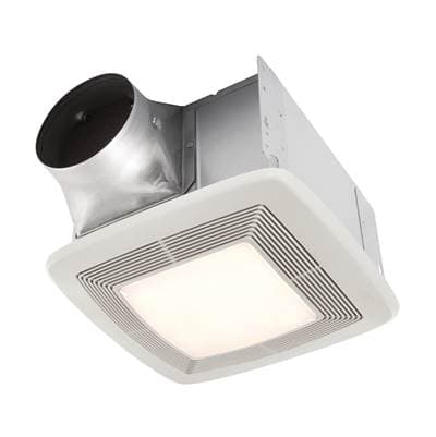 Broan Nutone QT Series 130 CFM Ventilation Fan with Light and Night Light, 1.5 Sones; Energy STAR... by Broan Nutone
