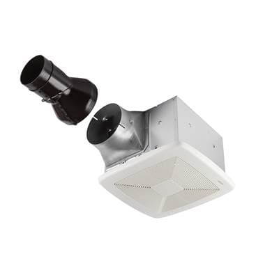 Broan Nutone Ultra PRO Series 110 CFM Ventilation Fan, 0.6 Sones; Energy STAR Certified - White by Broan Nutone