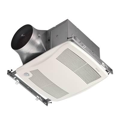 ULTRA GREEN ZB Series 80 CFM Multi-Speed Ceiling Bathroom Exhaust Fan with Motion Sensing, ENERGY STAR* - White
