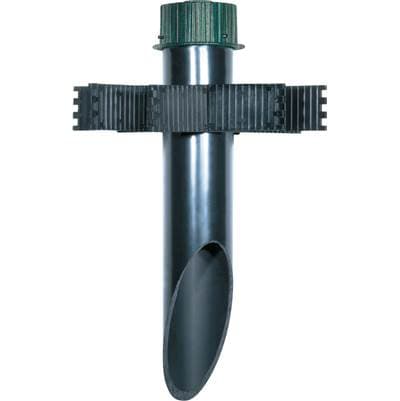 Nuvo 3'' Pvc Mounting Post - Verdigris