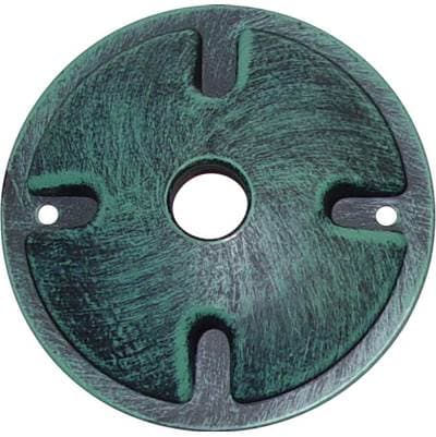 Nuvo 1 Lt Die Cast Mounting Plate - Antique Verdigris by Nuvo