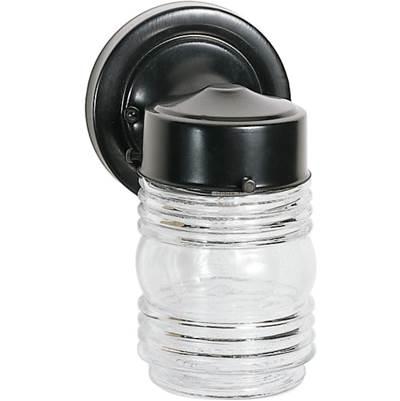 1 Light Outdoor Mason Jar by Nuvo