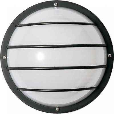 1 Light Poly Round Cage Wall