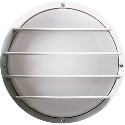 1 Light Poly Round Cage Wall