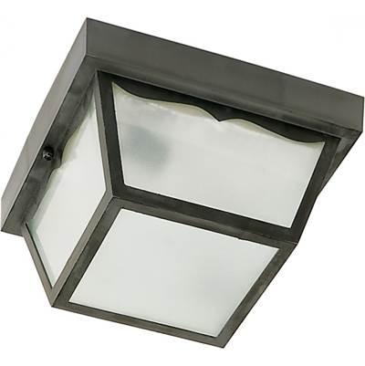2 Light Poly Carport Flush by Nuvo