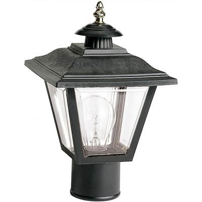 1 Lt Poly Coach Post Lantern