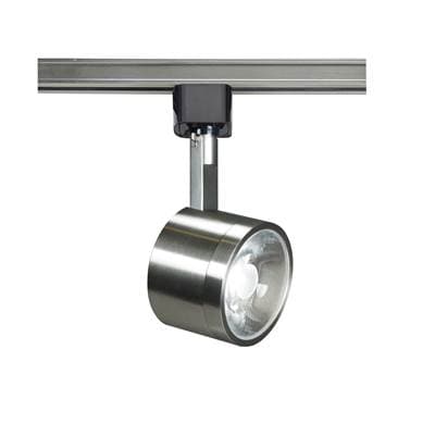 Nuvo 12 W LED Track Head Round - Brushed Nickel