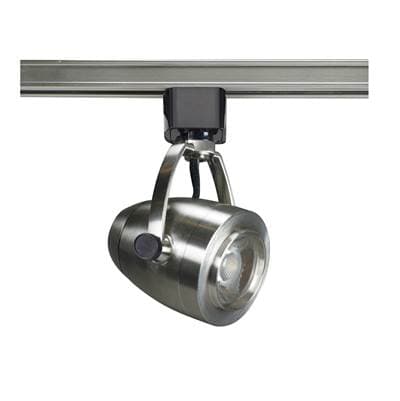 Nuvo 12 W LED Track Head Pinch Back - Brushed Nickel