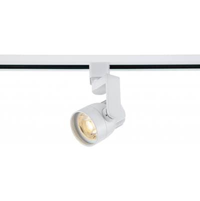 Nuvo 12 W LED Track Head Angle Arm - White