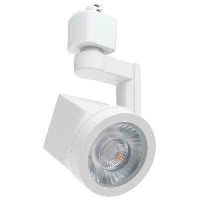 Nuvo Lantern; 12 Watt LED Track Head; 24 Degree Beam Spread; 3000K; White Finish