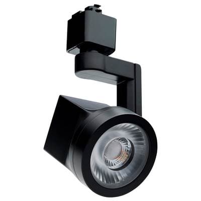 Nuvo Lantern; 12 Watt LED Track Head; 24 Degree Beam Spread; 3000K; Black Finish by Nuvo