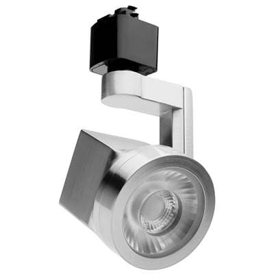 Nuvo Lantern; 12 Watt LED Track Head; 24 Degree Beam Spread; 3000K; Brushed Nickel Finish -... by Nuvo