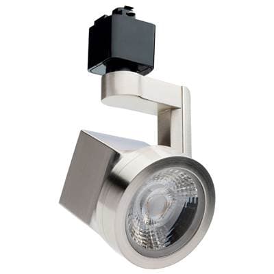 Nuvo Lantern; 12 Watt LED Track Head; 36 Degree Beam Spread; 3000K; Brushed Nickel Finish -...
