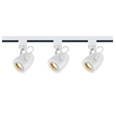 Nuvo Track Kit 12W LED Pinch Back - White