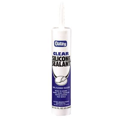 Oatey 10 Oz Silicone Sealant Clear by Oatey