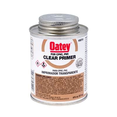 Oatey 8 Oz Clear Primer - Nsf Listed by Oatey