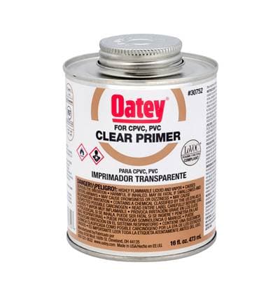 Oatey 16 Oz Clear Primer - Nsf Listed by Oatey