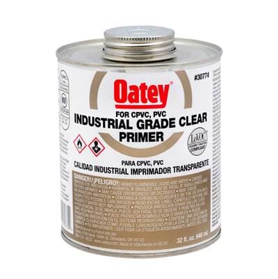 Oatey 32 Oz Clear Primer - Nsf Listed - Industrial Grade by Oatey