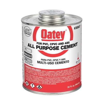 Oatey 32 Oz All Purpose Cement Clear by Oatey