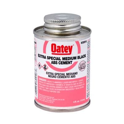 Oatey 4 Oz Abs Extra Special Black Cement by Oatey