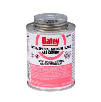 Oatey 8 Oz Abs Extra Special Black Cement by Oatey