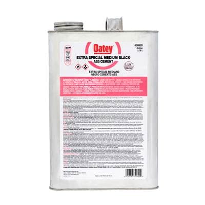 Oatey Gal Abs Extra Special Black Cement