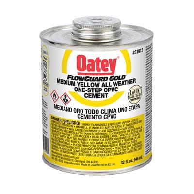 Oatey 32 Oz Cpvc Flowguard Gold 1-Step Yellow