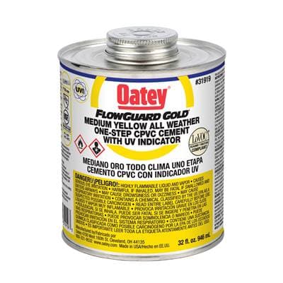 Oatey 32 Oz Flowguard Gold W/uv Detec