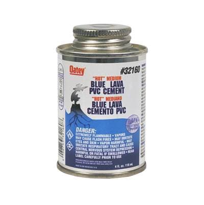 Oatey 4 Oz Blue Lava Pvc Cement
