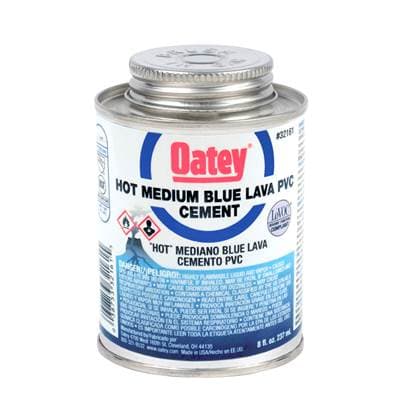 Oatey 8 Oz Blue Lava Pvc Cement