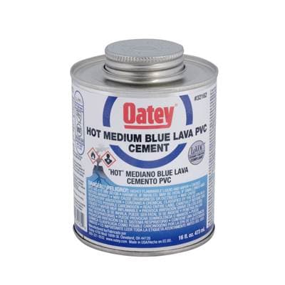 Oatey 16 Oz Blue Lava Pvc Cement