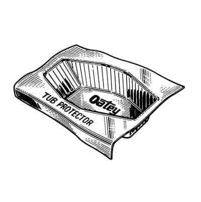 Oatey Protector Bath Tub 15 In. by Oatey
