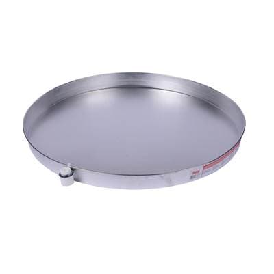 Oatey 30 In. Aluminun Water Heater Pan W/1 In. Adapter
