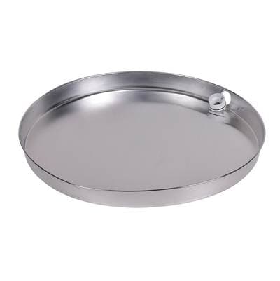 Oatey 28 In. Aluminum Water Heater Pan 1 1/2 Adapter