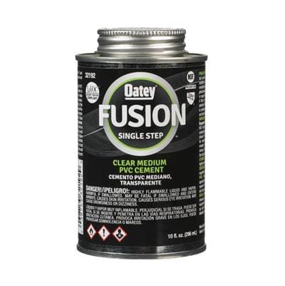 Oatey 10 Oz Fusion Pvc Cement