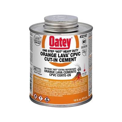 Oatey Gal Orange Lava Hot Cpvc Cut-in Cement - Wide Mouth by Oatey
