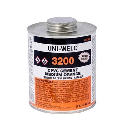 Oatey Orange Cpvc Cement 1/2 Pt