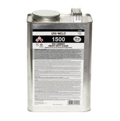 Clear Pvc Heavy Duty Cement Gal by Oatey