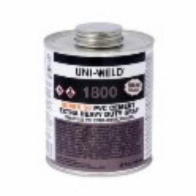 Oatey Gray Pvc Extra Heavy Body Cement Gal by Oatey