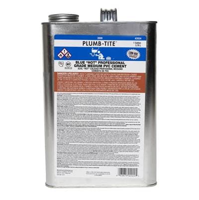 Oatey Blue Plumb-tite Pvc Cement Gal by Oatey
